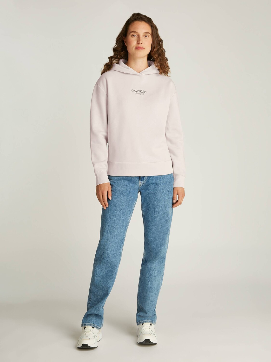 Толстовка Calvin Klein Regular Fit, пудрово-розовый — фото 2