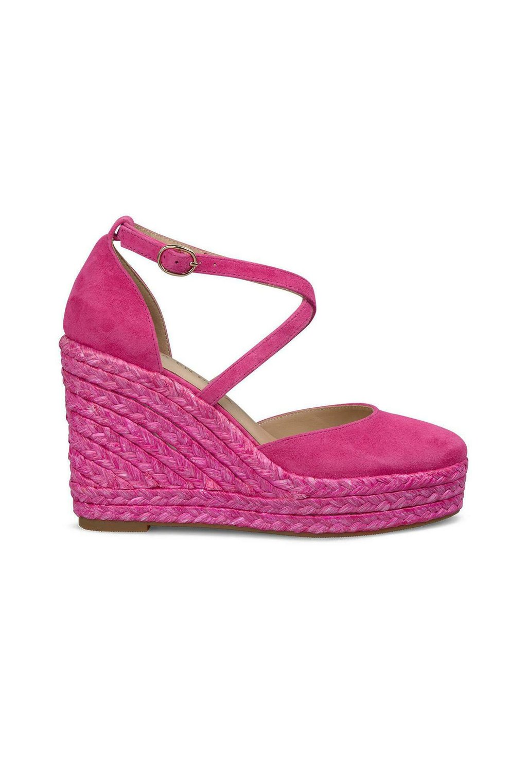 Босоножки на платформе High heels Alma en Pena, цвет Fucsia Jaspeado — фото 2