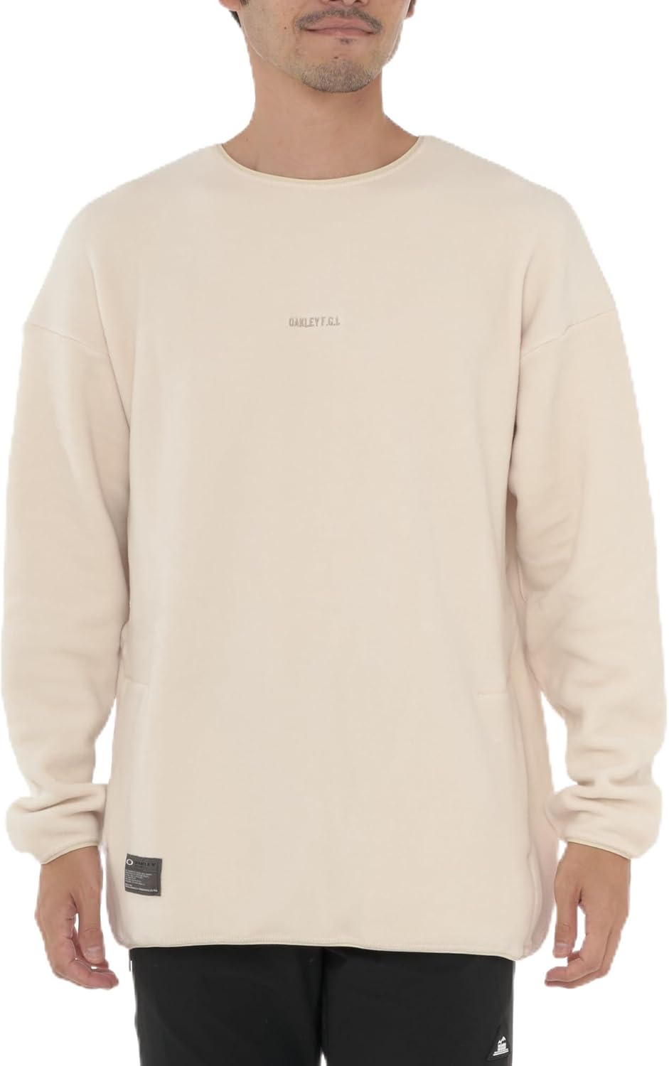 

Футболка Crew FGL Micro Fleece Crew 1.7, унисекс, для взрослых Oakley, Бежевый, Футболка Crew FGL Micro Fleece Crew 1.7, унисекс, для взрослых Oakley