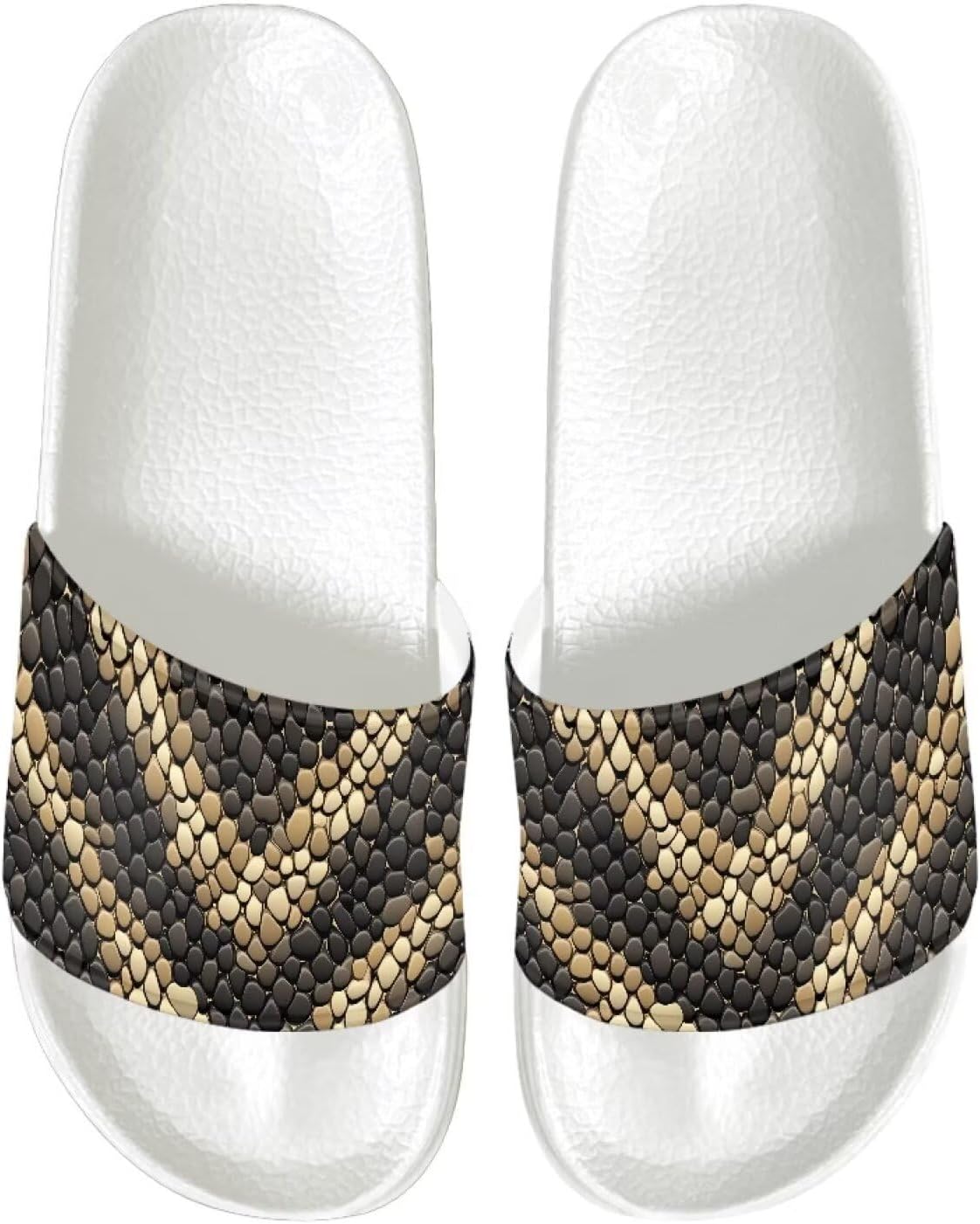 

Тапочки Vuriqeby для мужчин, слайдеры для пляжной вечеринки, классические дышащие шлепанцы на платформе для гостиной, размер 5-14, белая подошва