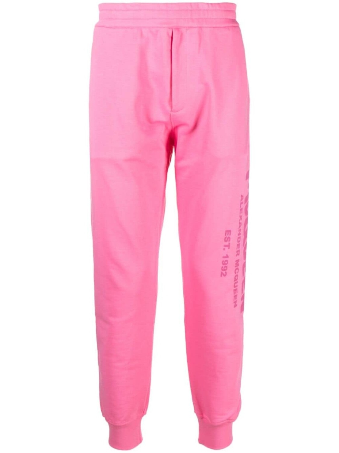 

Alexander McQueen спортивные брюки с логотипом, розовый