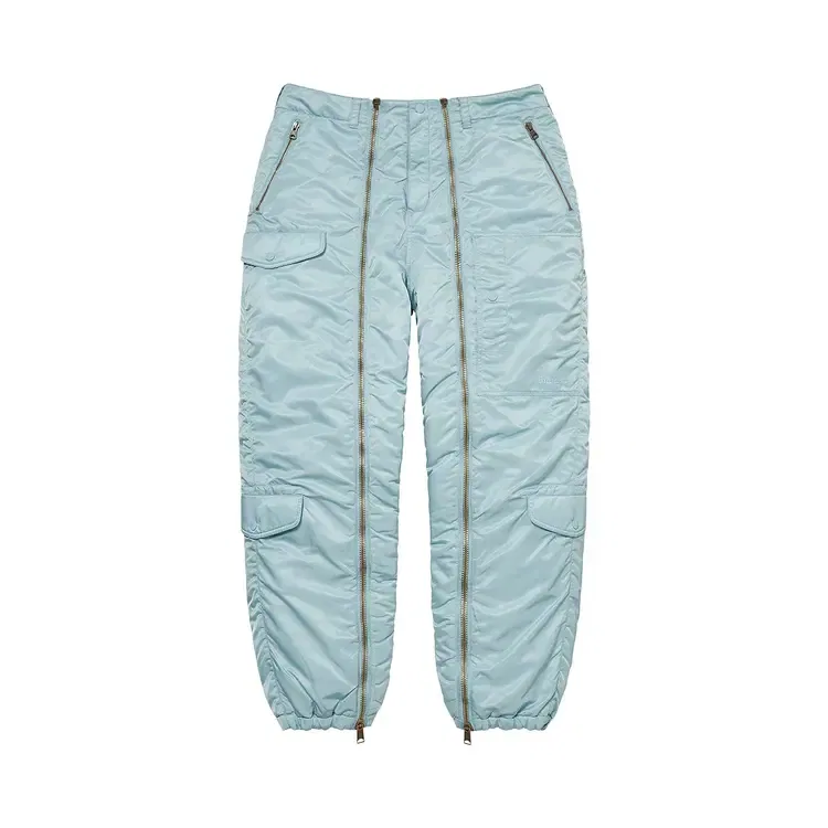 Нейлоновые брюки Supreme, синий