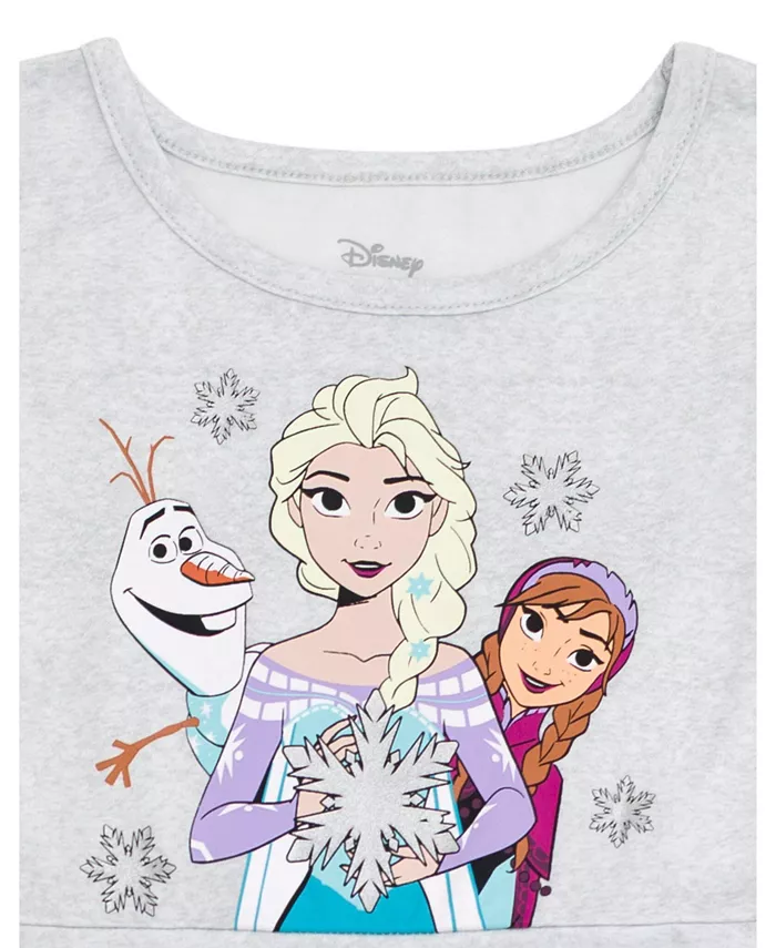 Девочки 2 упаковки платьев-футляров Toddler Girls 2 Pack Skater Dresses Frozen, мультиколор — фото 3