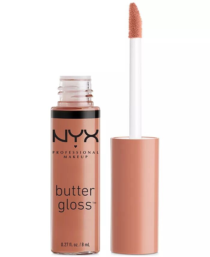 

Антипригарный блеск для губ Butter Gloss Nyx Professional Makeup, цвет Fortune Cookie