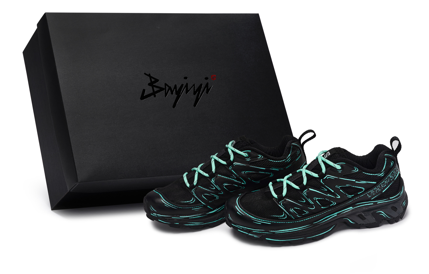 

SALOMON Кроссовки XT 6 Mountaineering & Hiking Shoes Unisex Low top Black/Tiffany