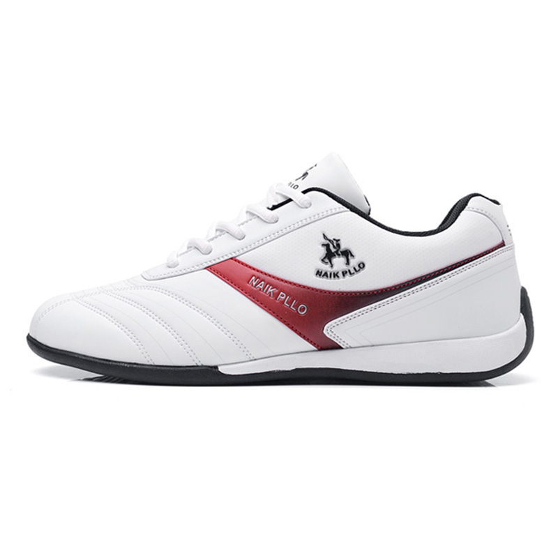 Кроссовки мужские Casual Low top из микрофибры NAIKPLLO, белый черный — фото 3