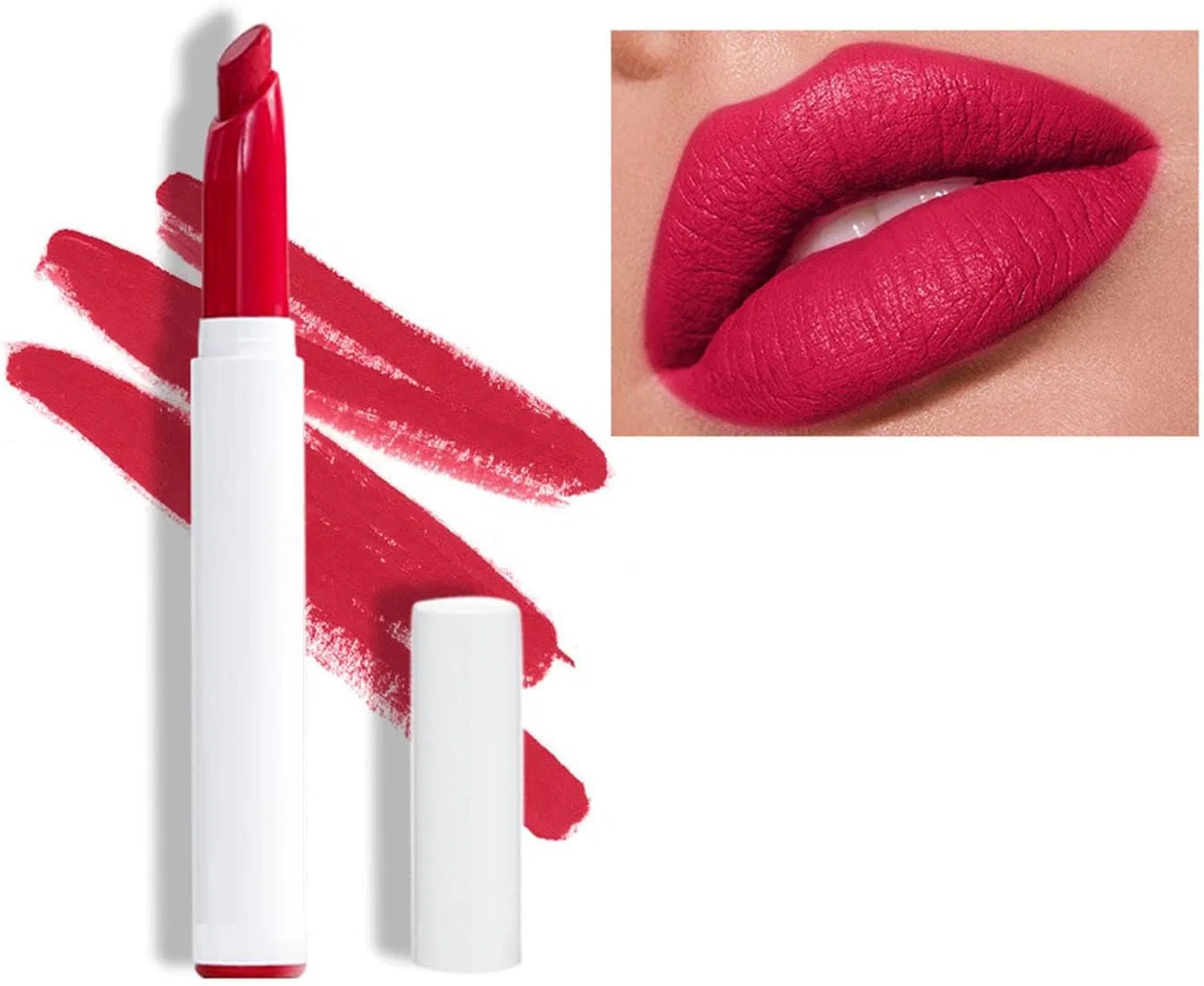 Липкий карандаш-блеск для губ Natural Lip Color, R01-C, 1 шт Generic — фото 3