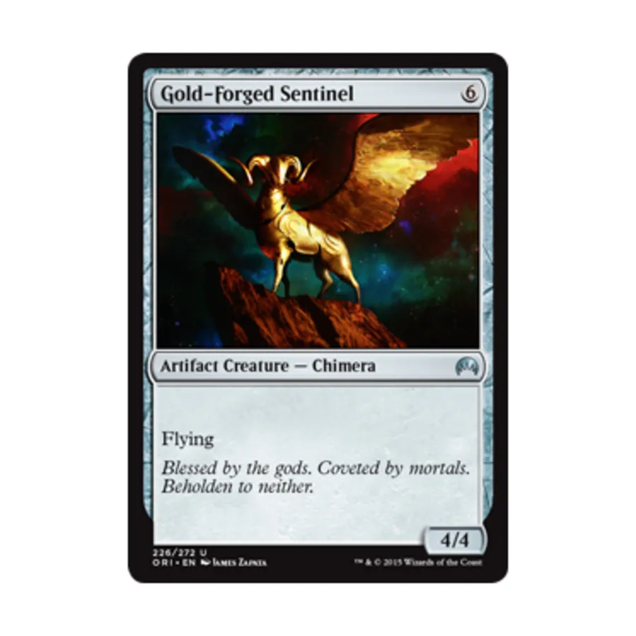 

CCG Позолоченный страж (U), MTG - Magic Origins