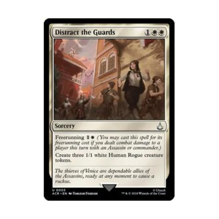 

CCG Отвлечь охрану (U), MTG - Universes Beyond: Assassin's Creed