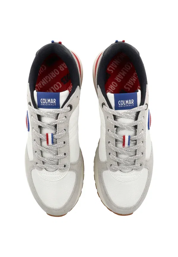 Кроссовки Travis one trainers Colmar, белый, красный, темно-синий — фото 3