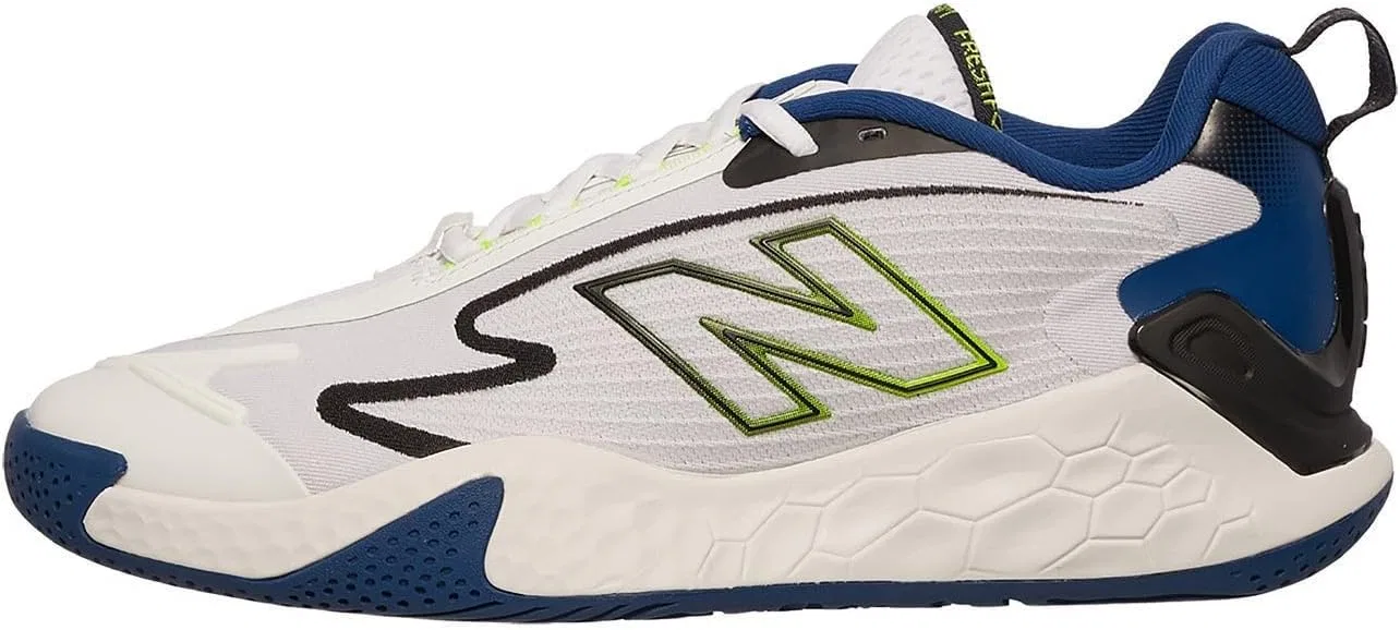 Кроссовки для тенниса New Balance Fresh Foam X Ct-Rally, White/Navy — фото 2