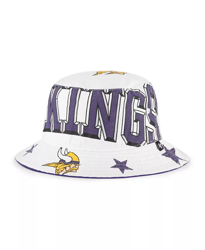 

Женская белая панама Minnesota Vikings Energize '47 Brand
