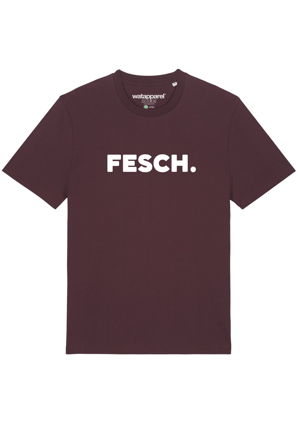 

Футболка с принтом FESCH Watapparel, цвет red brown