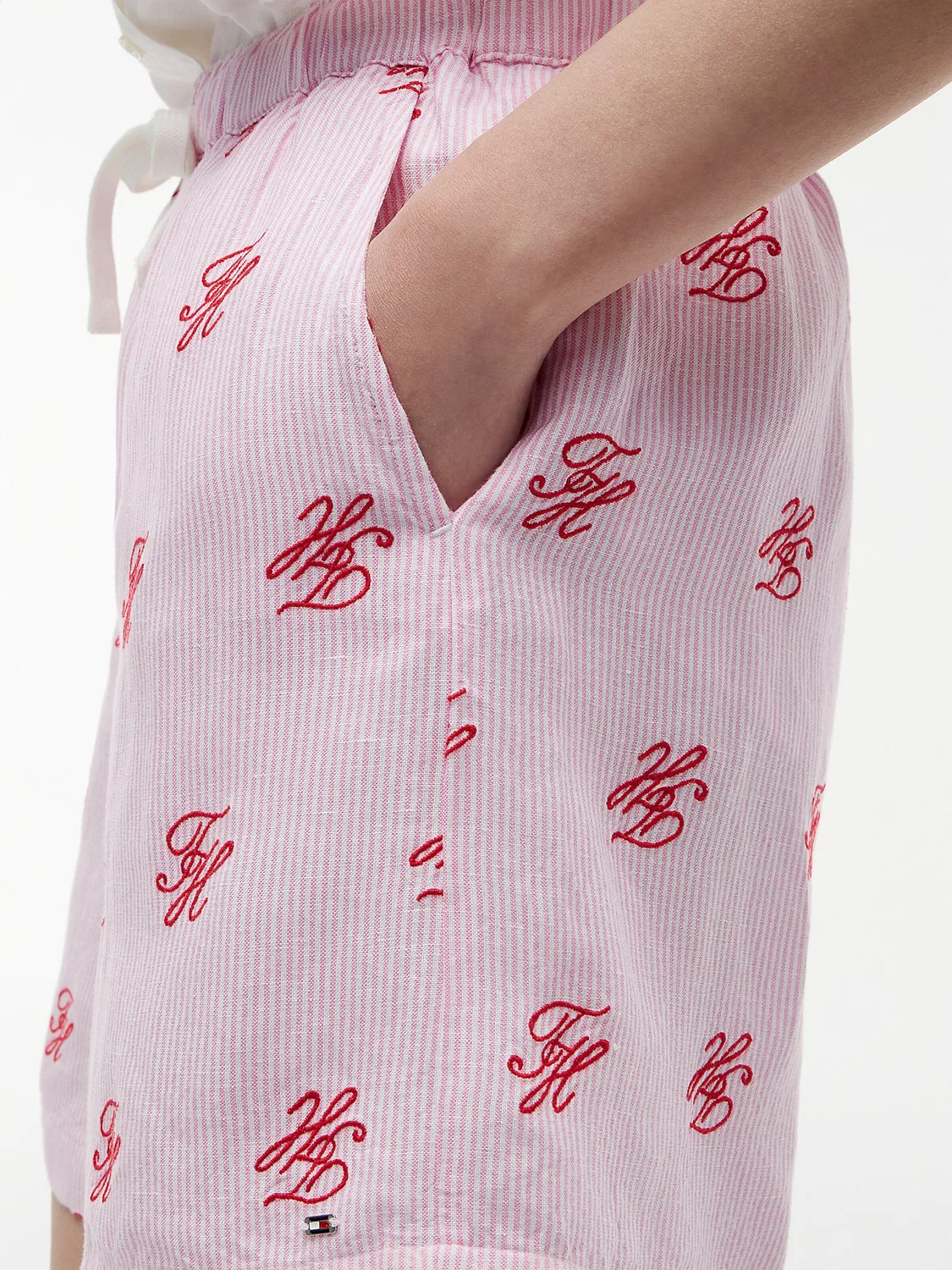 Брюки свободного кроя Tommy Hilfiger, Rose — фото 4