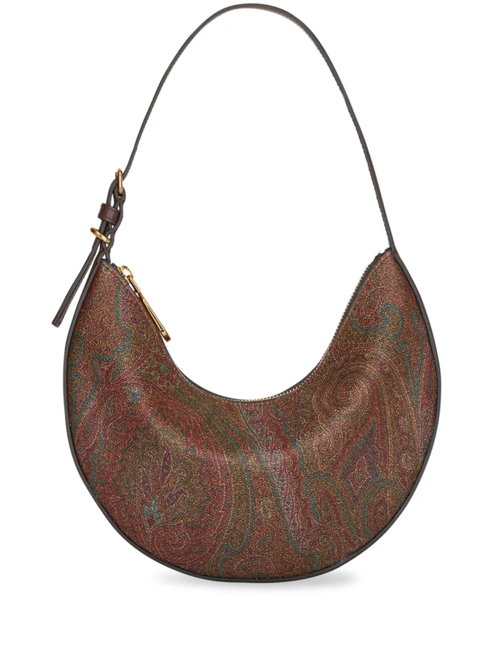 

Маленькая сумка на плечо Etro Essential Hobo, коричневый
