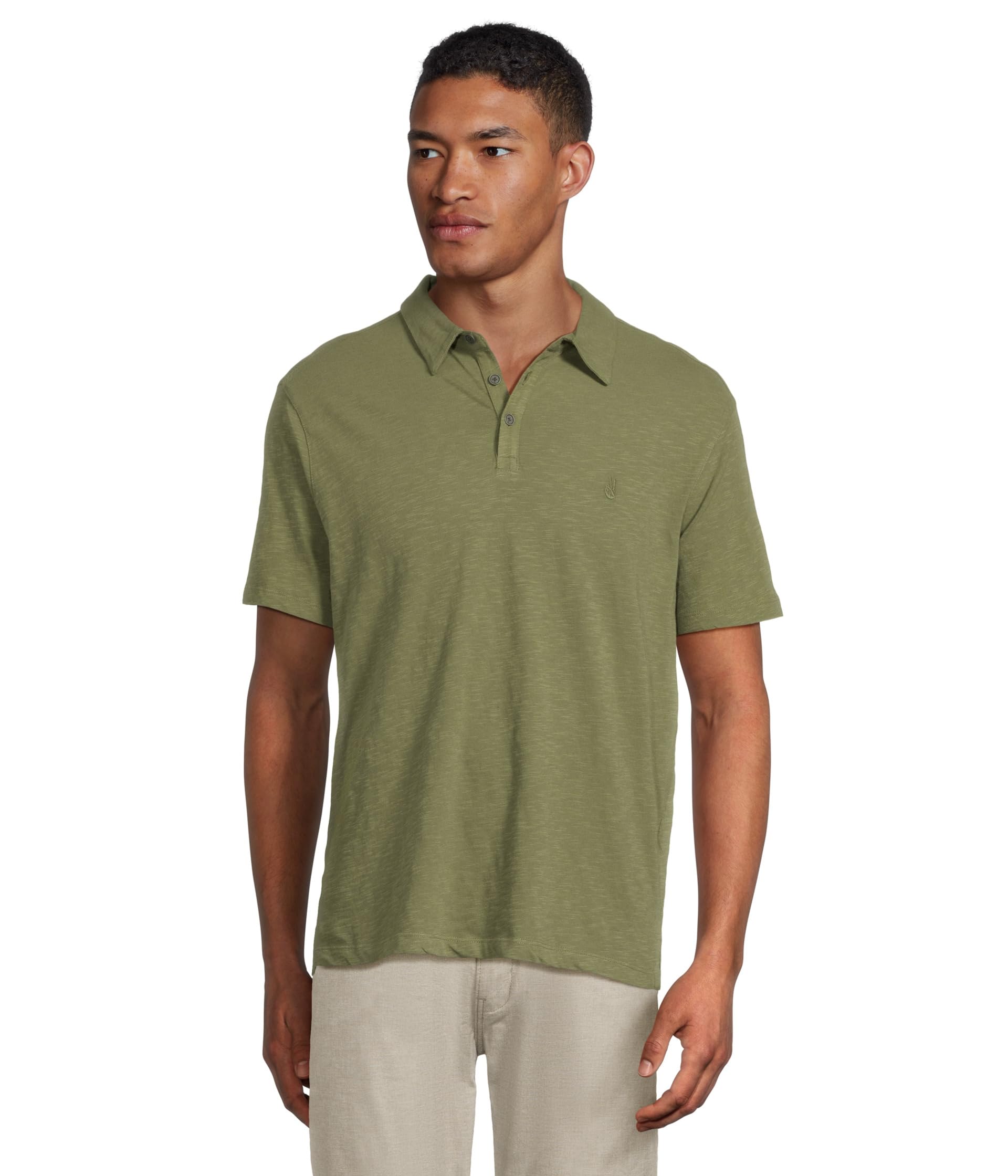 

Поло John Varvatos Victor Polo K5787S25, цвет Light Olive