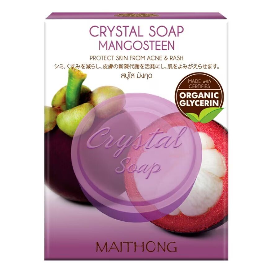 

Maithong Кристаллическое мыло Мангостин 70 г, Purple
