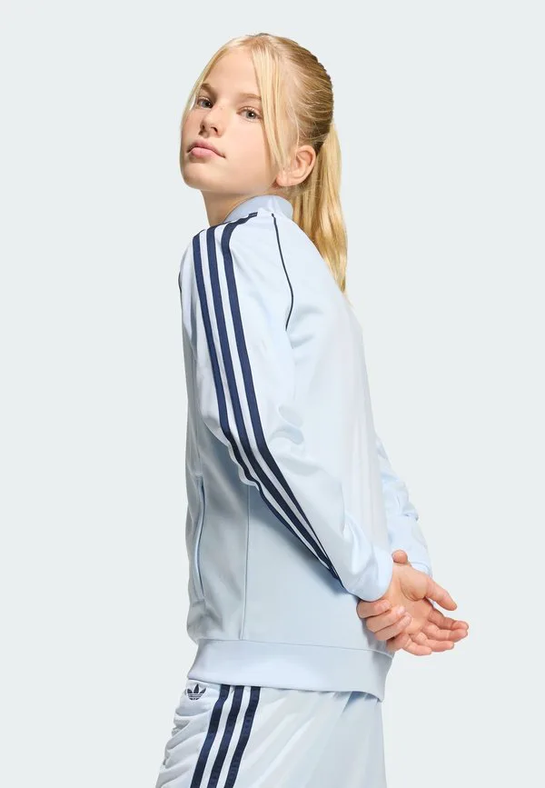 Спортивная толстовка на молнии Adidas Originals, Crystal Sky Night Indigo — фото 2