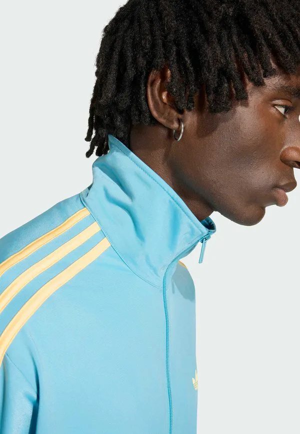 Толстовка firebird tt на молнии Adidas Originals, Preloved Blue Ice Tangerine — фото 4