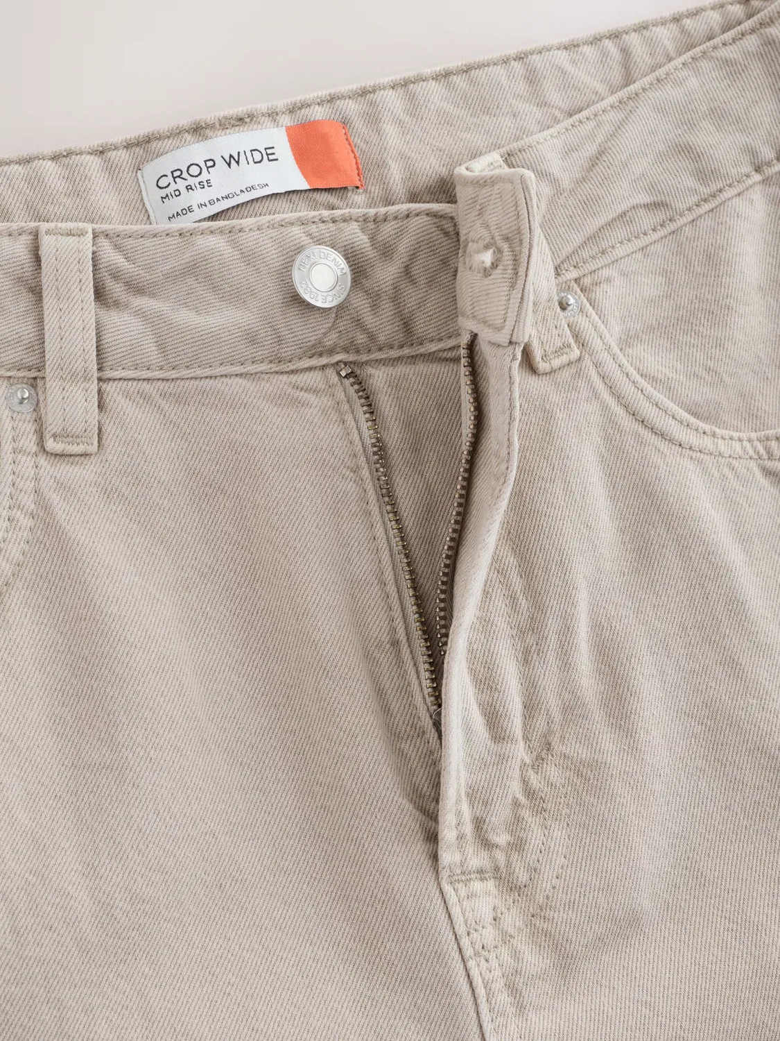 Джинсы Next Wide leg Jeans в цвете Kitt — фото 3
