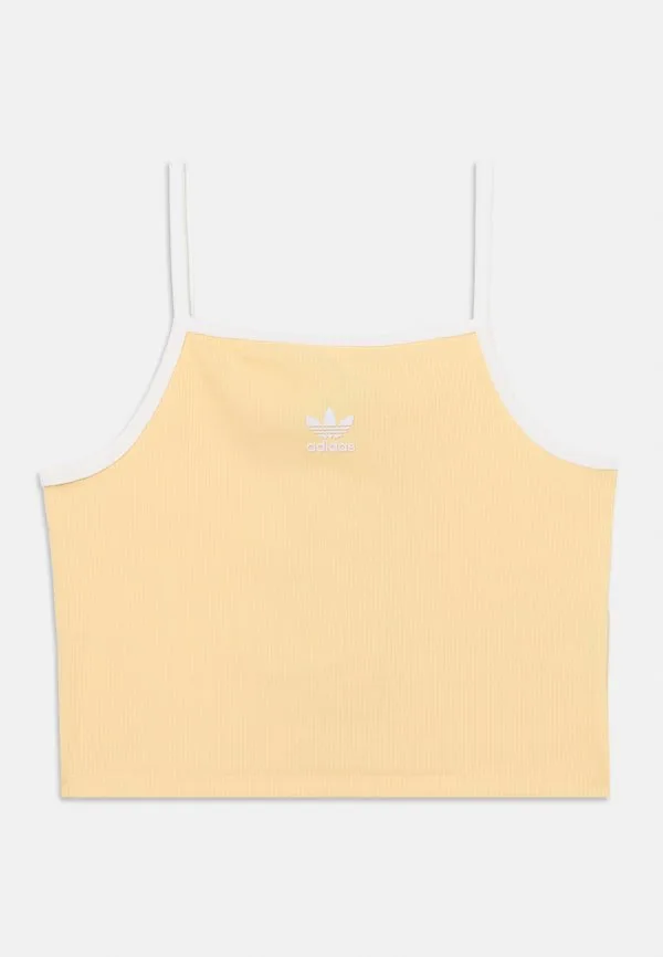 Облегающая мини-майка для девочек-подростков Adidas Originals, Orange Tint — фото 3