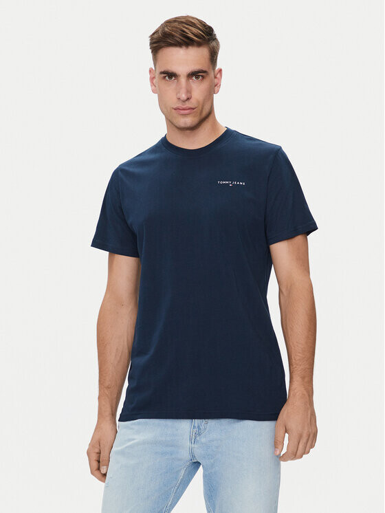 

Футболка узкого кроя Tommy Jeans, синий
