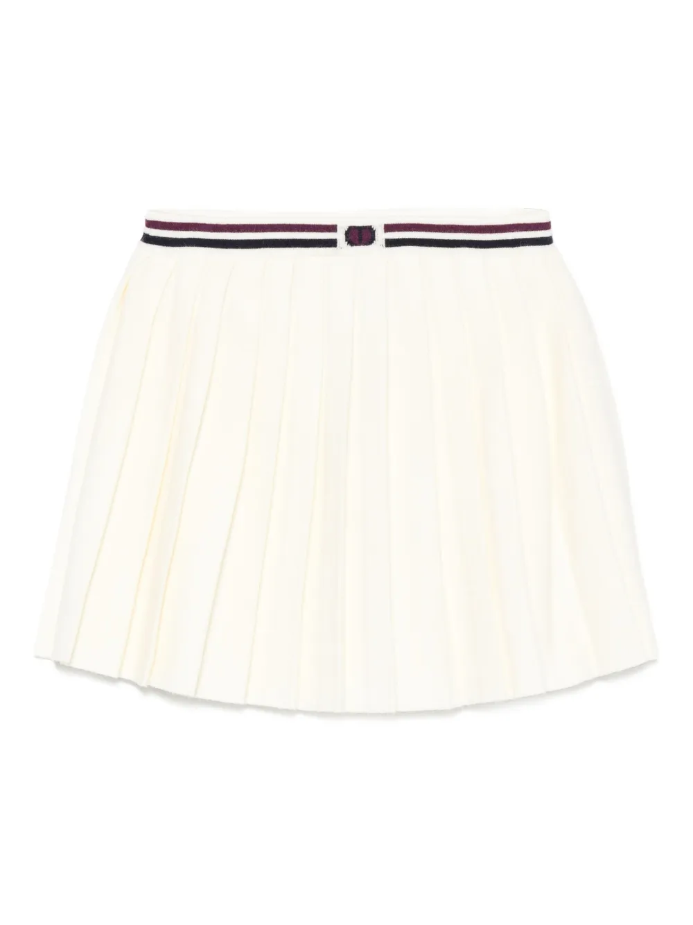 

Юбка с плиссировкой на поясе TWINSET Kids, нейтральный