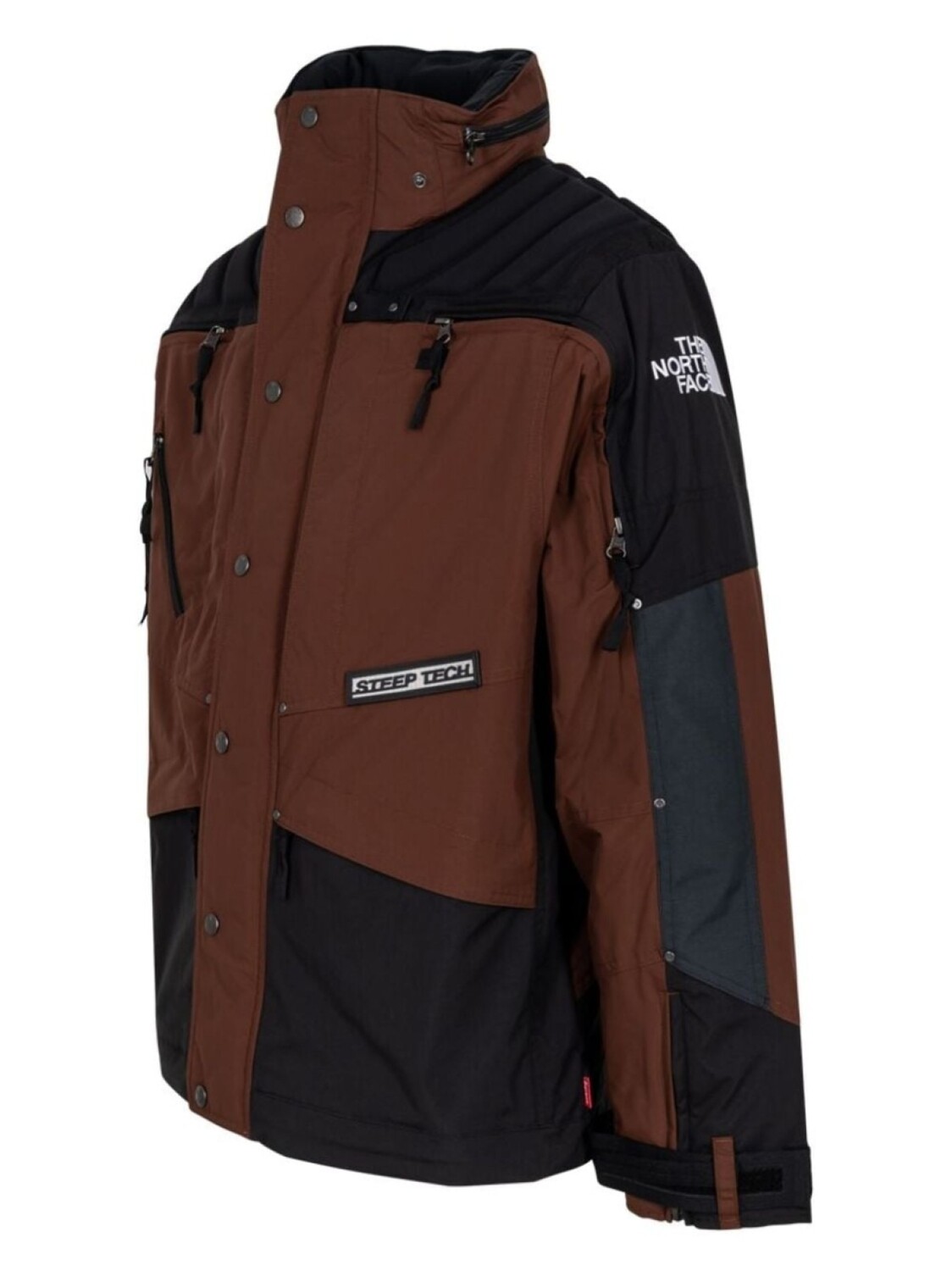 Куртка Steep Tech Apogee Brown из коллаборации с The North Face Supreme, черный — фото 2