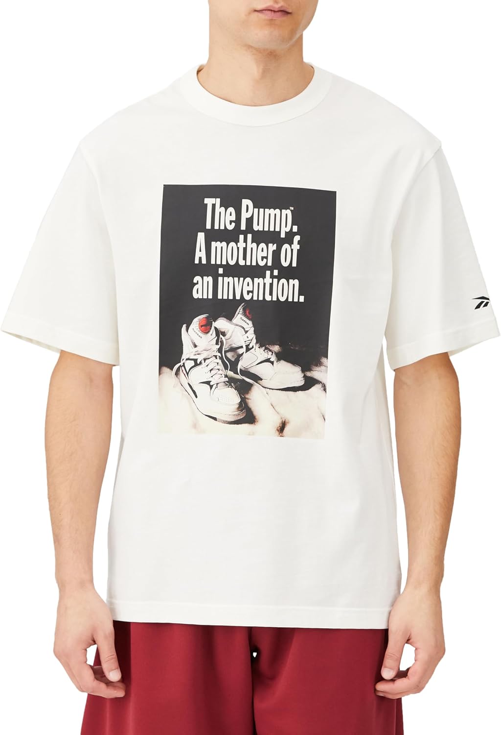 

Мужская футболка Reebok BB PuMP с графическим принтом