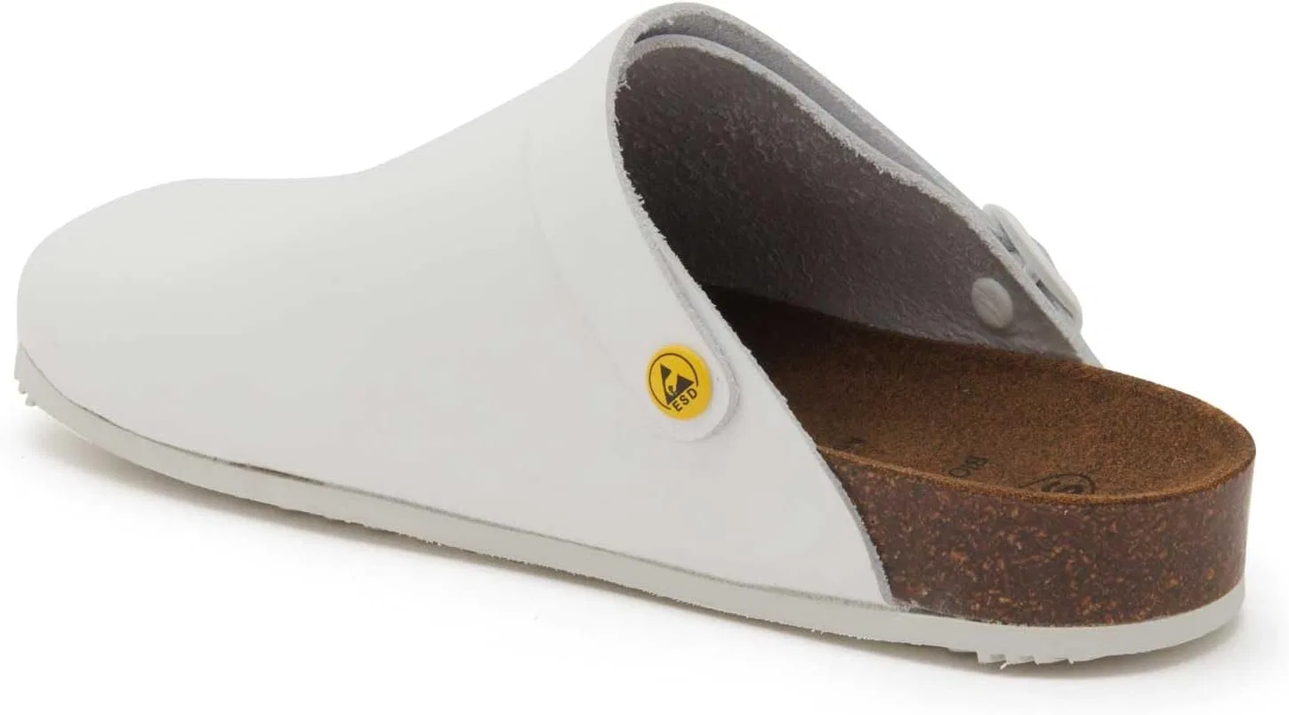 Scholl Unisex Cork Pro СабоМедицинские Arbeitsschuh, White — фото 4