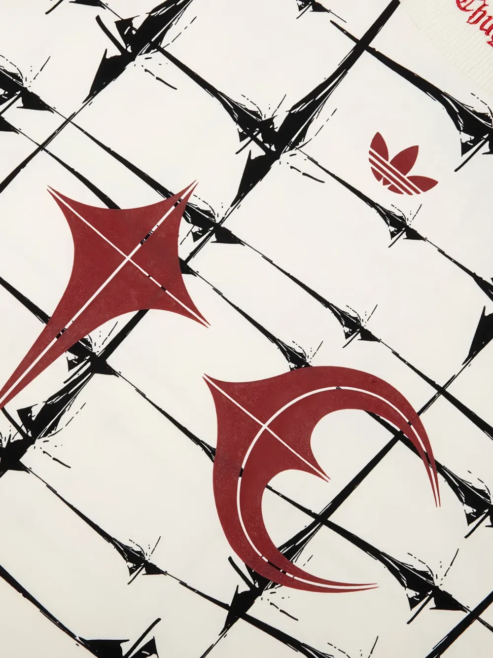 Футболка с длинными рукавами "X thug club" Adidas, нейтральный — фото 3