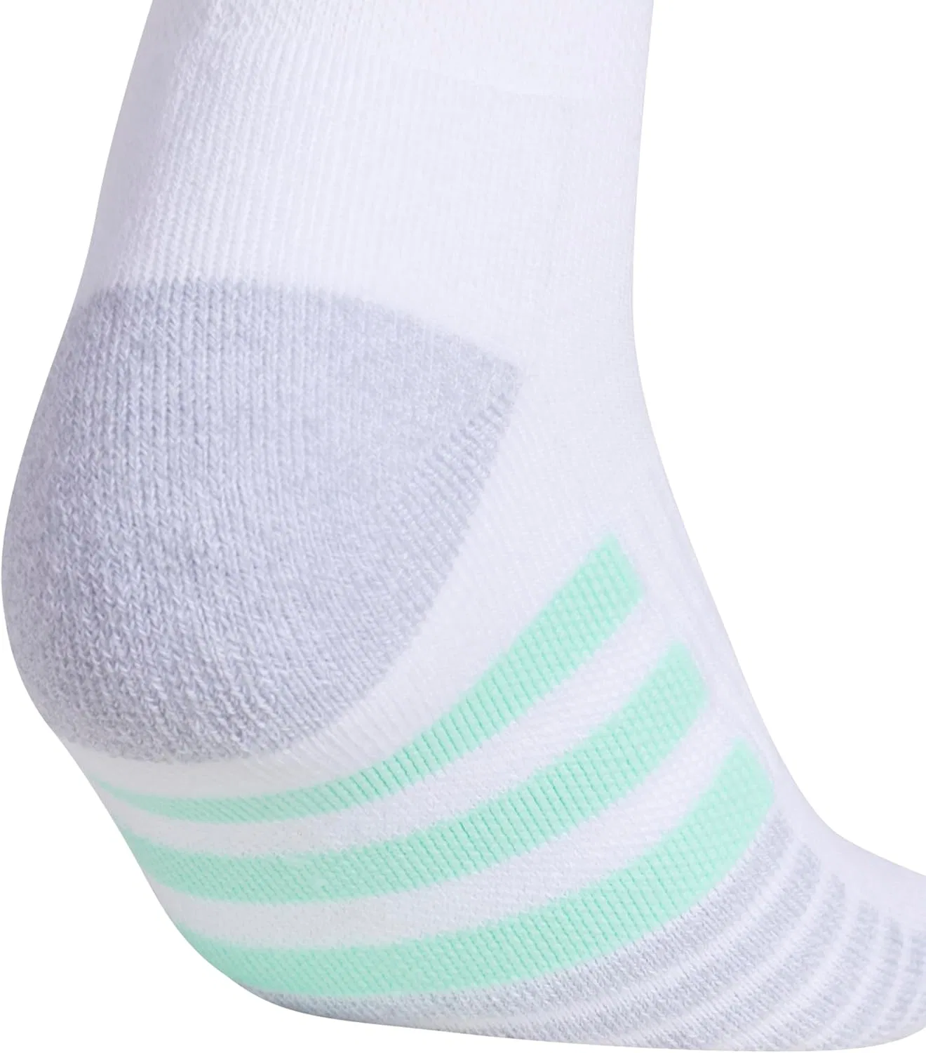 Носки женские adidas, 3 пары, White/Pulse Mint Green/Lucid Fuchsia Pink — фото 2