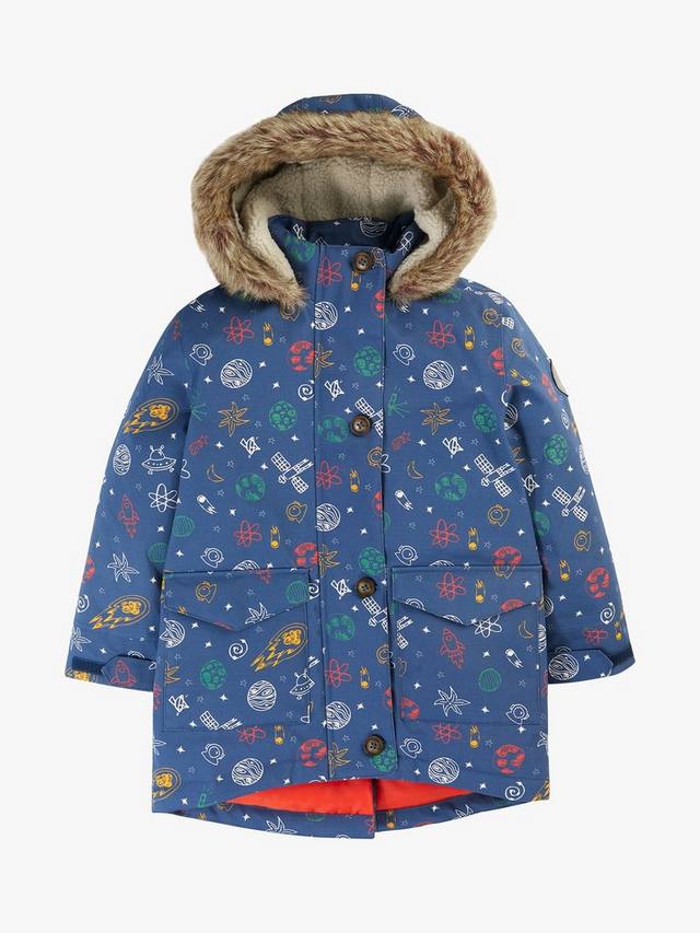 

Детская куртка Penhale Parka Frugi, Navy/Multi