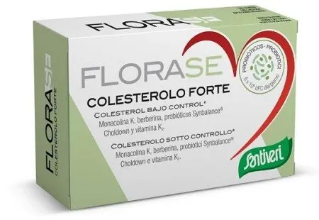 

Florase Сильный холестерин 40 капсул Santiveri