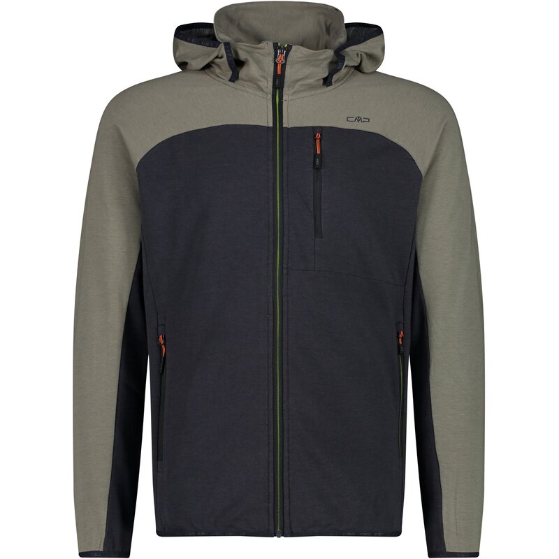 

Толстовка с капюшоном, мужская куртка с фиксированным капюшоном Cmp, зеленый