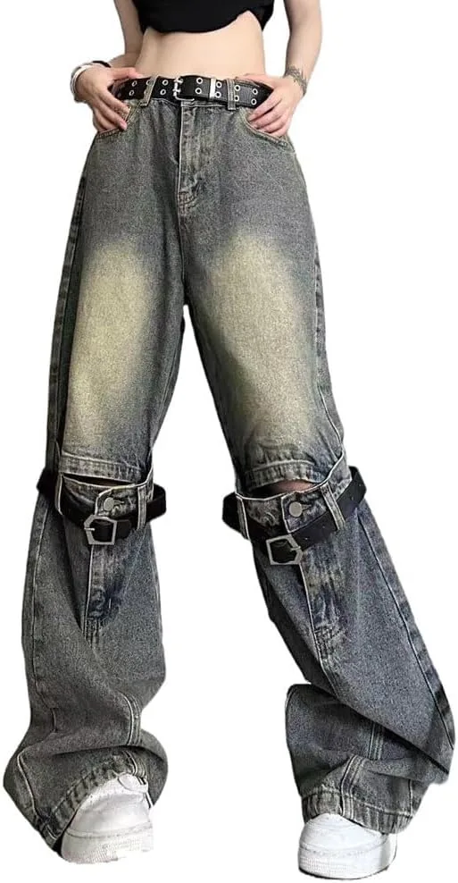 

LAFOURAM Petite Jeans для женщин 5 FT, широкие, с прорезями