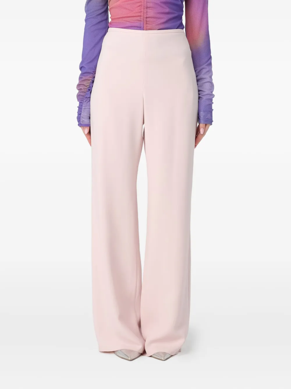 

Брюки без застежки EMPORIO ARMANI, розовый