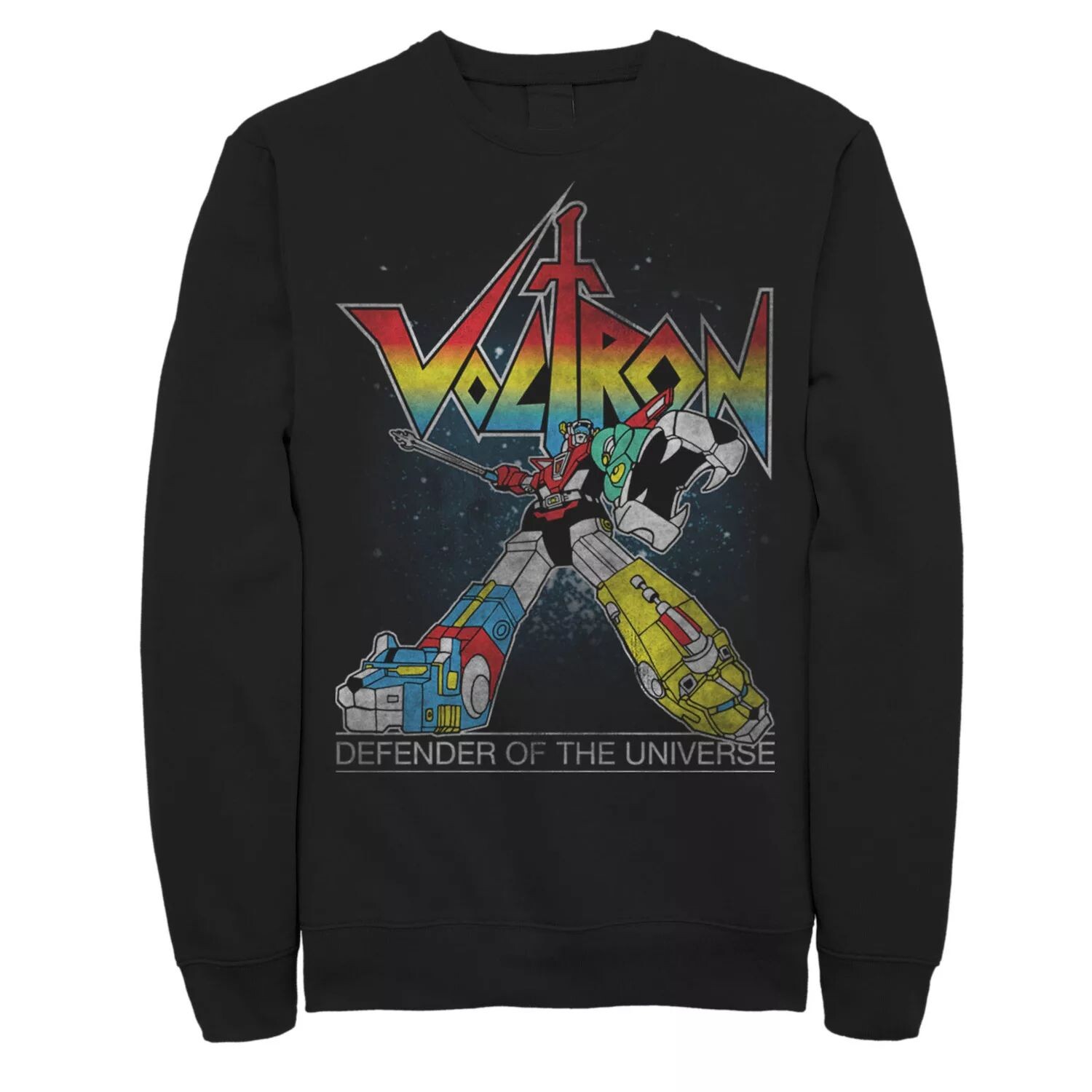 

Мужской Voltron: толстовка Retro Defender Rainbow Licensed Character