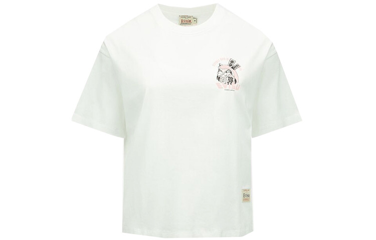 

Футболка женская белая Evisu