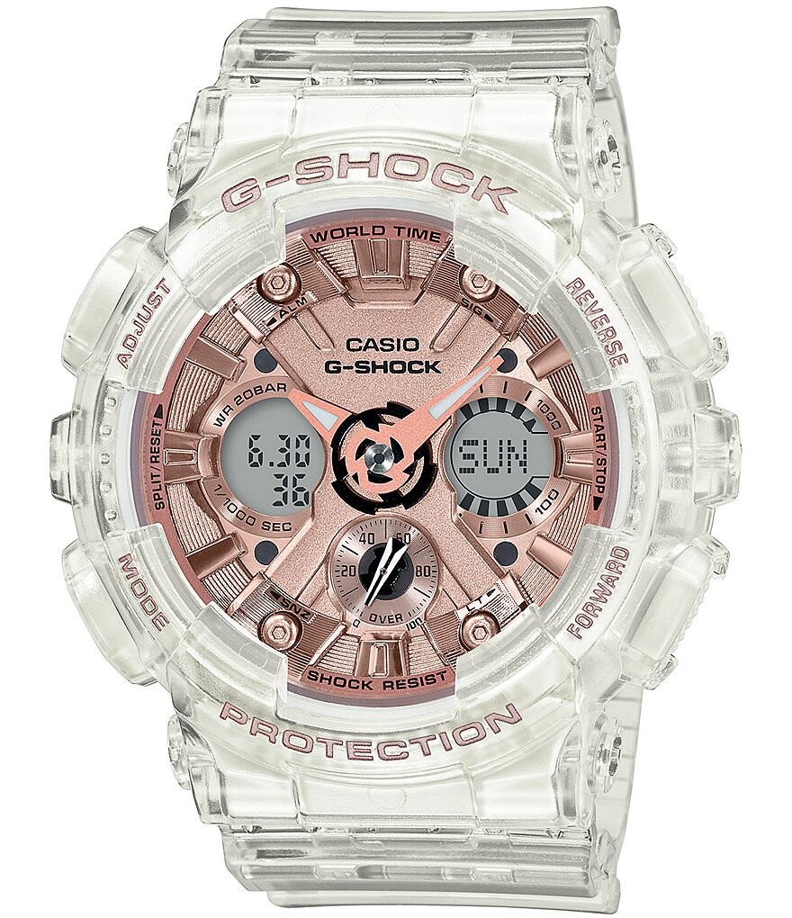 

Ударопрочные часы G-Shock S-Series Ana Digi Clear, мультиколор