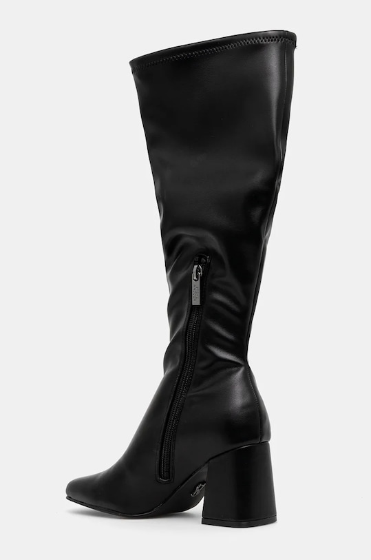 Женские сапоги Steve Madden Hauler из экокожи на каблуке, черный — фото 3