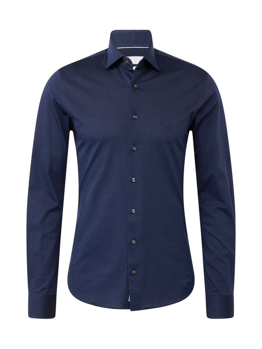 

Повседневная рубашка Michael Kors Slim fit Button Up Shirt, морской синий
