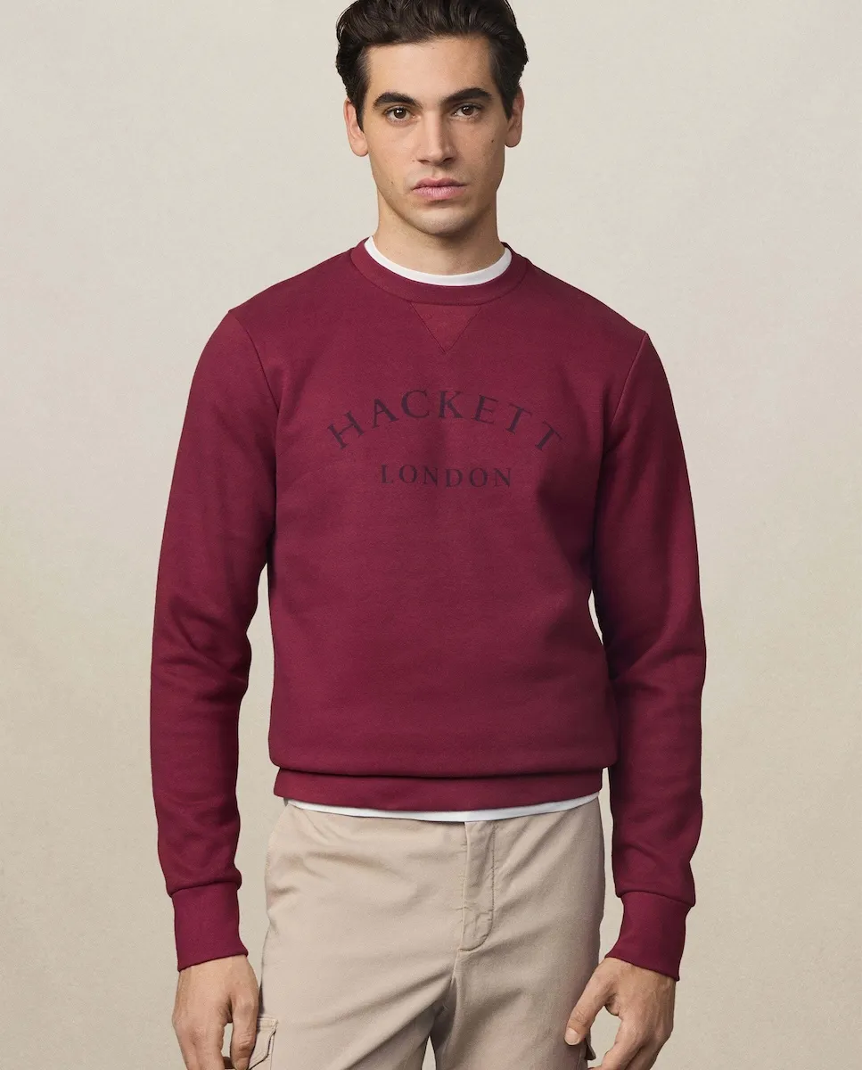 

Толстовка HACKETT HERITAGE ESS AW CREW Hackett, красный