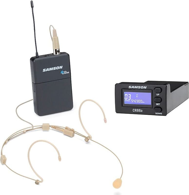

Микрофон Samson Concert 88a Wireless Headset Microphone System for XP310w / XP312w (K Band)