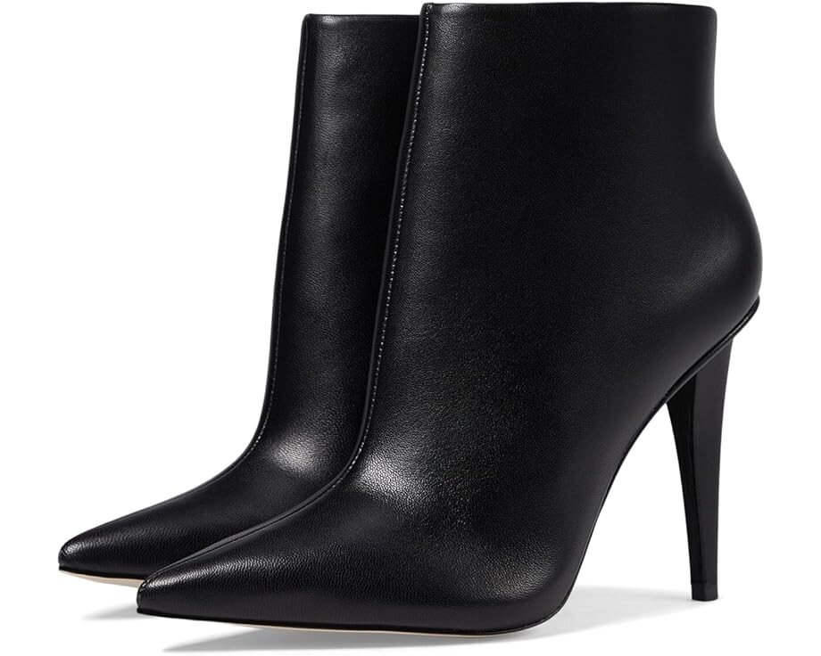 

Ботинки Massimo Matteo Deborah Size-Zip Bootie, черная кожа