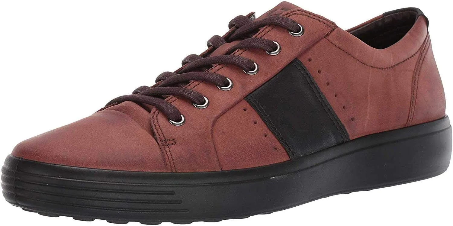 Мужские кроссовки Ecco Soft 7 M, коричневый — фото 2