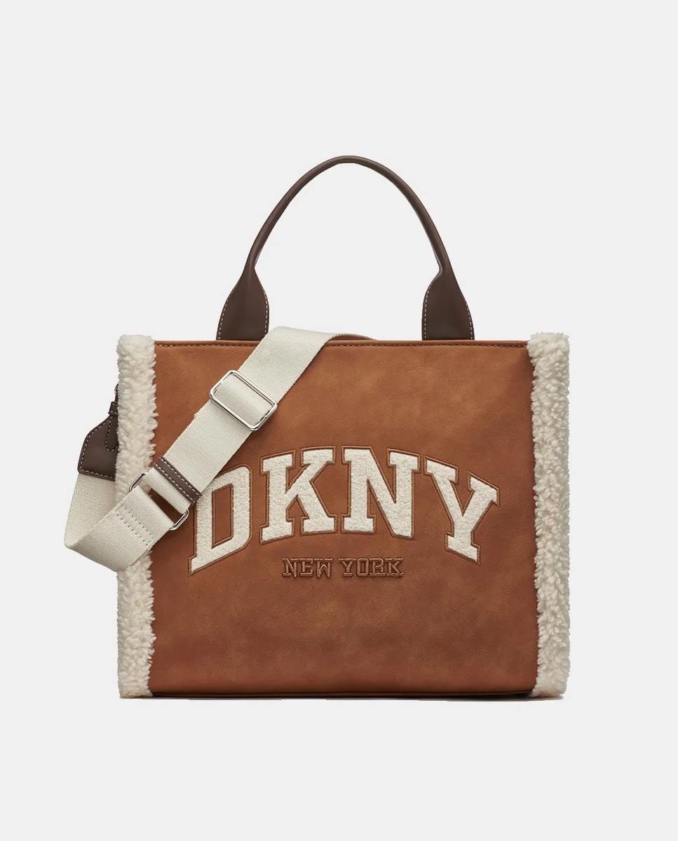 

Сумка через плечо Hadlee среднего размера DKNY, светло-коричневый