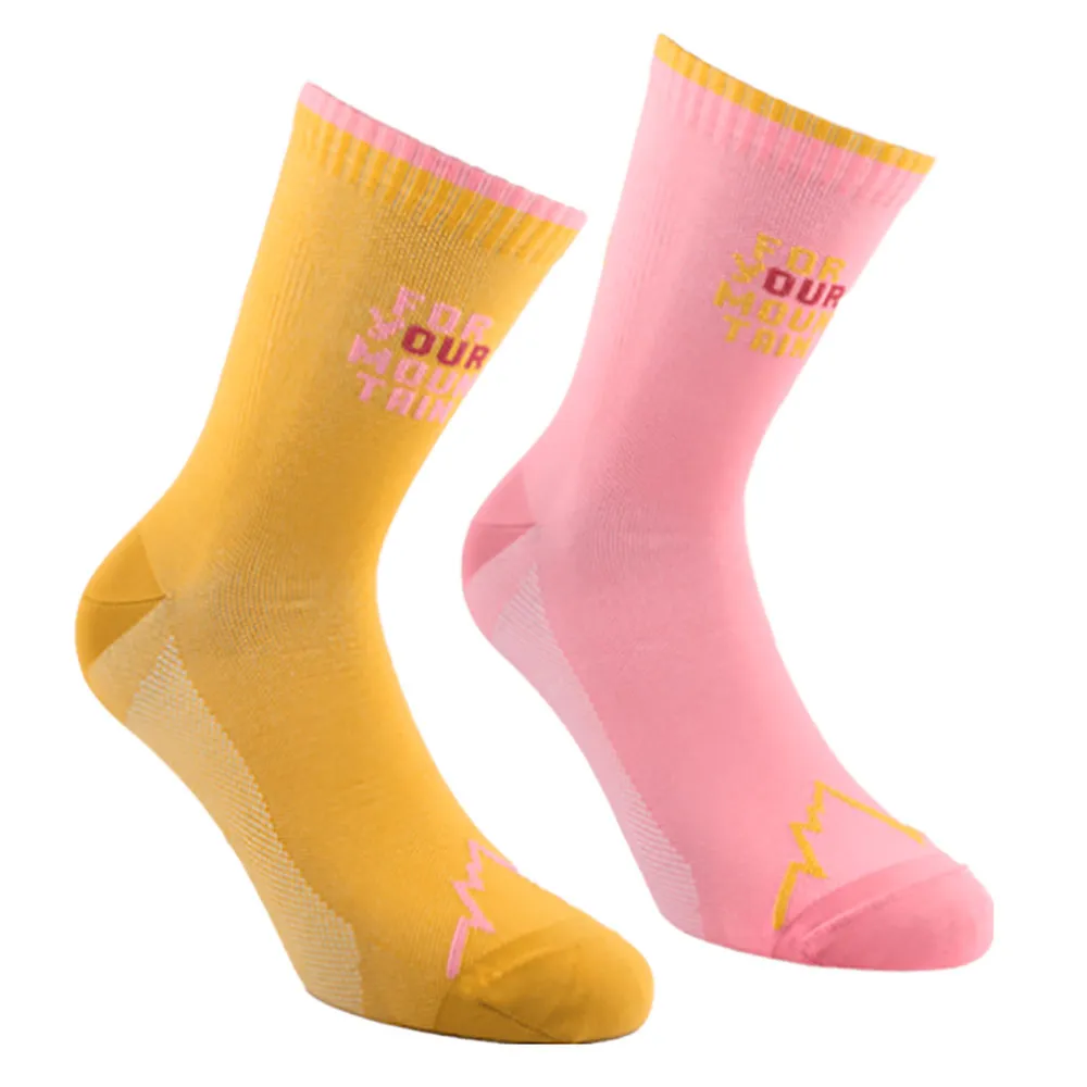 

Носки La Sportiva For Your Mountain long, желтый