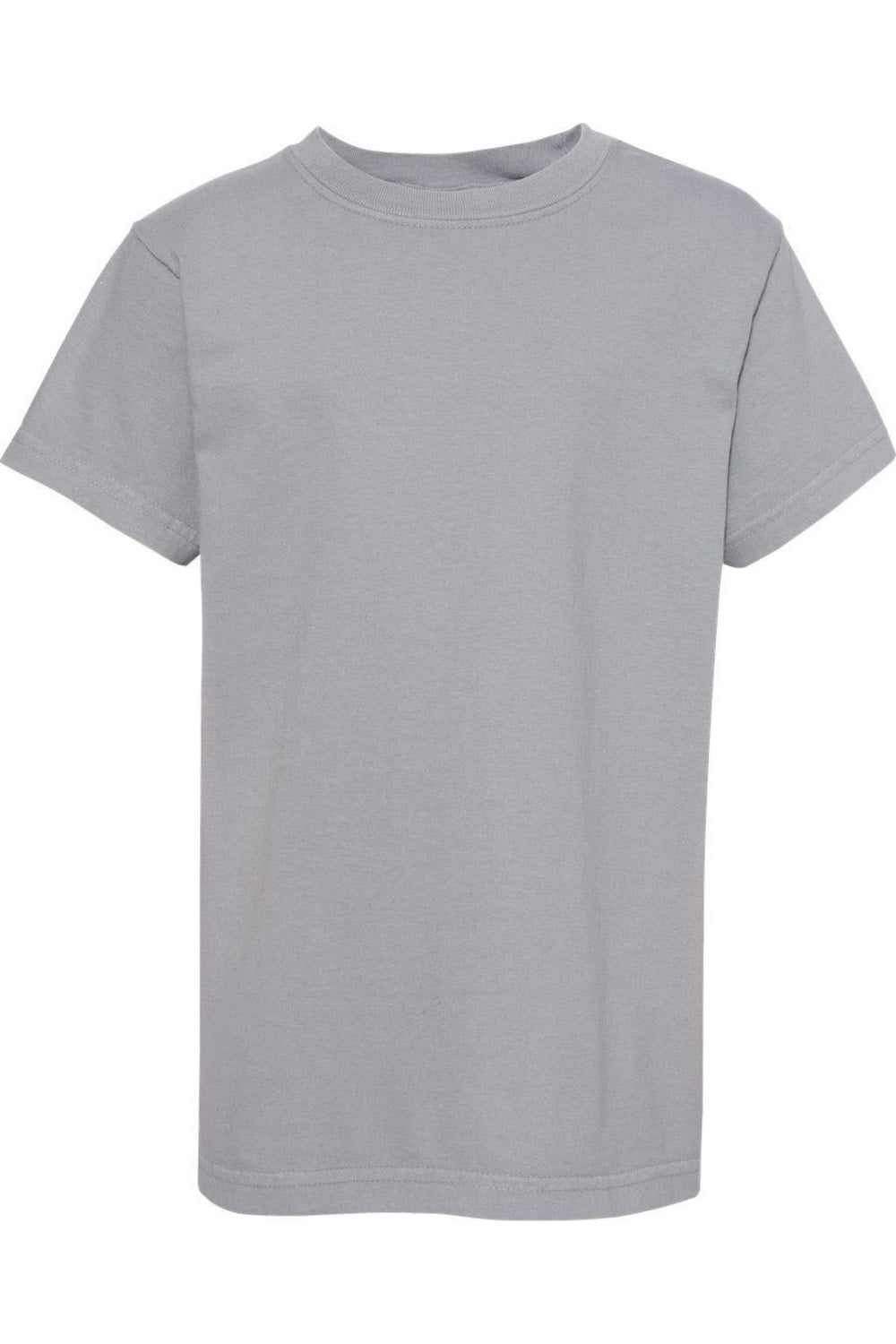 

Футболка Comfort Colors Garment-Dyed Youth Heavyweight, цвет granite