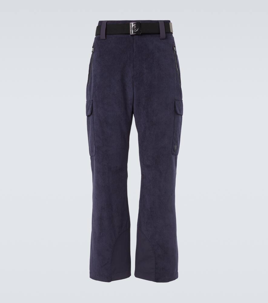 

Корбин брюки для катания на лыжах с поясом и ребристым трикотажем Bogner, Navy